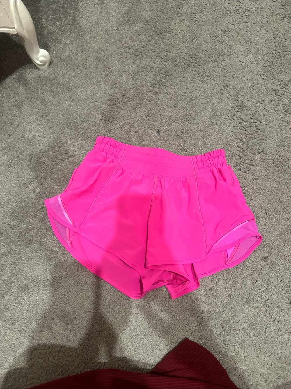 lululemon athletica Neon Pink Athletic Shorts